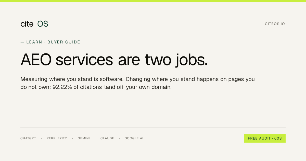 AEO services in 2026